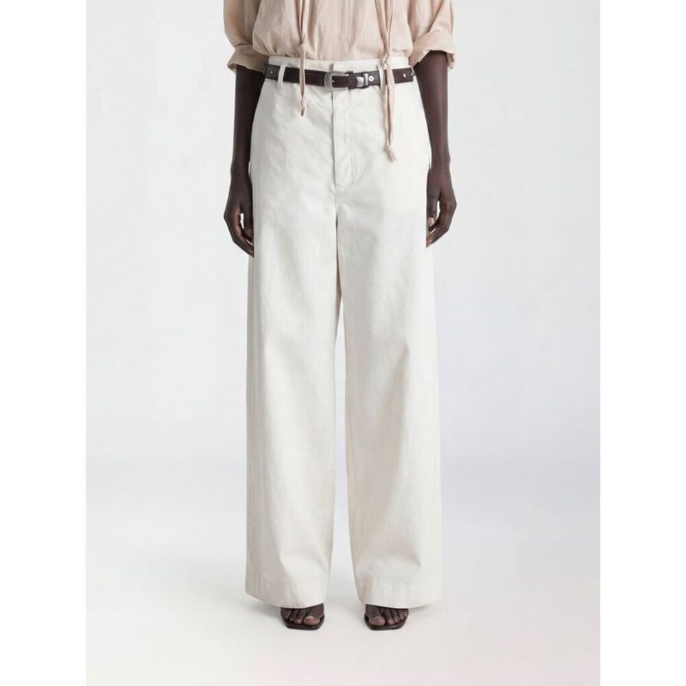 Lemaire Pants Woman White